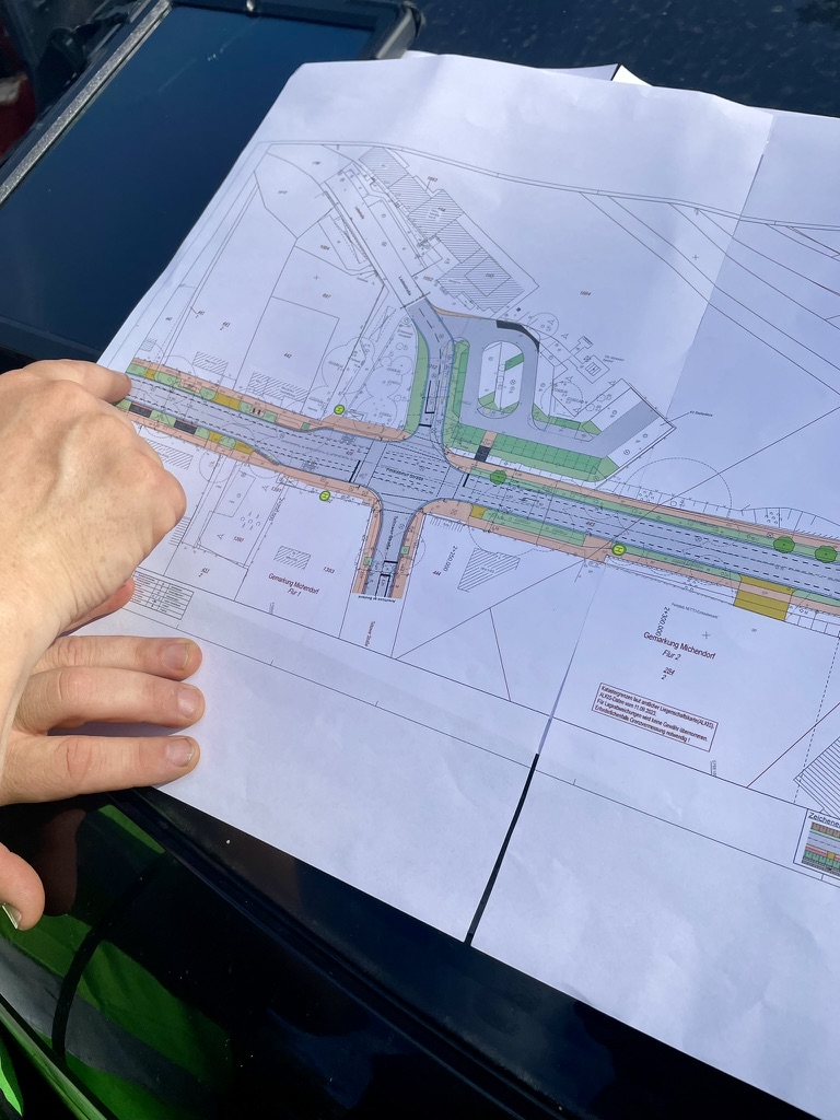 Planungsunterlagen für Umweltbaubegleitung